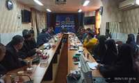 نشست مدیریت حراست و مسئولان این حوزه در واحدهای تابعه دانشگاه با دکتر هاشمی